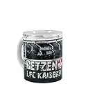 1. FC Kaiserslautern FCK Tasse Becher Kaffeetasse ** Betzenberg grau **