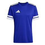 adidas Herren Squadra25 Jersey Short Sleeve Shirt, Royal Blue/White, L