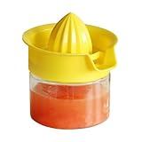 Zitronenpresse, Zitruspresse, Manuelles Entsafter, Kitchen Lemon Juicer, Hand 360-Grad Rotierende Früchte Press, Für Orangen, Limetten, Grap