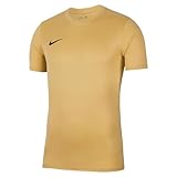 Nike Unisex Kinder Y Nk Df Park Vii Jsy T-Shirt, Jersey Gold/Black, 14-15 Jahre EU