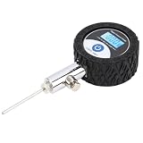 Ballpumpe Mit Druckmesser,Luftdruck Sportsball Messgerät Barometer - Kompressor für Mechaniker Reifen Bau Volleyball Basketball Outdoor Fahrrad Zuhause Bauernhof Fußb