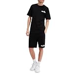 Ellesse Herren Voodoo T-Shirt, Kurzarm, Einfarbig, Regular Geschnitten, Schwarz, L EU