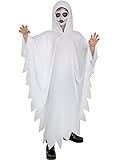 Funidelia | Gespenst Kostüm für Jungen und Mädchen Horror, Halloween - Kostüm für Kinder & Verkleidung für Partys, Karneval & Halloween - Größe 3-6 Jahre - Weiß