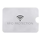 XTRAFAST 5X RFID Schutzhülle Schutz RFI NFC für Kreditkarten EC Karten RFID Card Block