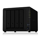 Synology DS420+ 24TB 4 Bay Desktop NAS System, installiert mit 4 x 6TB Western Digital Red Festp