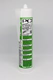 PCI Silcofug E 310 ml 16 Silbergrau Silicon Sanitärsilicon Bausilicon Silikon Bad Dusche Balkon Terrasse Wohnung Sik