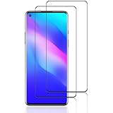 Beukei 2 Stück Panzer Schutz Glas für OnePlus 8 Pro, Sicherheitsglas Folie,[9H Härte][HD Klare][Blasenfrei][Anti-Kratzen] Schutzg