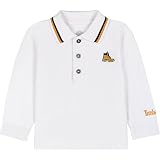 Timberland - Poloshirt mit Badge, 100 % Baumwolle, weiß, 80