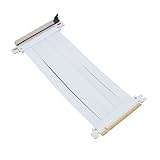 PCIE 5.0 X16 Riser-Kabel, Flexibler GPU-Verlängerungs-Riser-Kabel-Adapter, Kompatibel mit RTX4090 RX8900, PCI Express 5.0 Riser-Kabel 128 Gbit/s, Segmentiertes Design, für (20 cm)