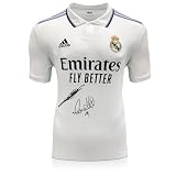 Exclusive Memorabilia Von Zinedine Zidane und Ronaldo Nazario signiertes Real Madrid-Trik