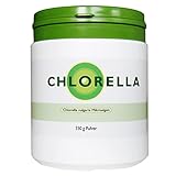 Chlorella Pulver aus Deutschland - Premium Chlorella Algen - Chlorella Vulgaris roh, vegan, rein und kontrolliert - Clorella Powder | Algomed (1er-Pack) 350g