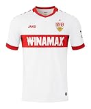 JAKO VfB Stuttgart Trikot UCL 2024/2025 weissrot, 3XL Unisex