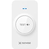 X-Sense Fernbedienung RC01 mit austauschbarer Batterie, kompatibel mit X-Sense Funkmelder, Testen aus der Entfernung, Ortung und Stummschalten von miteinander verbundenen M