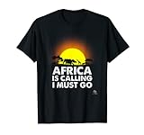 Safari Afrika Tour Natur Urlaub Zoo Outfit Zelt Geschenk T-S