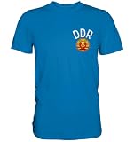 Premium Shirt Unisex • DDR Sport Trikot Navy / 5XL