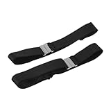 COSMEVIVI 2 Stück Oberschenkel Strumpfbänder Damen Gurt, Unisex Sockenhalter, rutschfeste Sockenhalter, Strumpfbänder Mit Schnalle, Feste Sockenhalterung, Sockengürtel, Gurt Für Socken,
