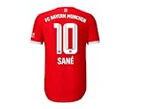 FC Bayern München Herren Leroy Sane Kit Nameblock Nummer, White, One S