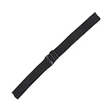 Verstellbare elastische Bänder für Perücke, verstellbares Perückenband, Perückenband, um die Perücke an Ort und Stelle zu halten (Schwarz, Einheitsgröße)