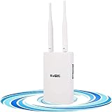 4G LTE Router KuWFi 150 Mbps WLAN Router Mobiler Wireless WiFi Router LTE Modem CAT4 mit SIM-Kartensteckplatz Funktioniert mit IP-Kamera oder externer WLAN-Abdeckung, fur Telekom Vodafone O2 SIM