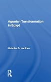 Agrarian Transformation In Egyp