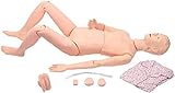 Anatomiemodell Skelettmodell-Männchen PVC Multifunktionales Krankenschwester-Praxis-Operationsmodell Brust-Herz-Lungen-Wiederbelebung Notfall-Simulator medizinisches Training