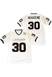 He Hate Me Jersey LV Fußballtrikot für Herren, Weiss/opulenter Garten, L
