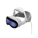 iofeiwak Verstellbarer Kopfgurt für Vision Pro, verstellbares Kopfband mit weichen Schwamm-Pads für AVP [idealer Druckreduzierungsgurt] [leicht]