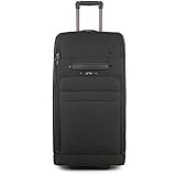 Antler Stirling Soft Shell Koffer - Smart Travel Koffer - Handgepäck - Kabinenkoffer - Reisetasche mit Rollen - Reisetasche Trolley Tasche - Rolltasche - Koffer für B