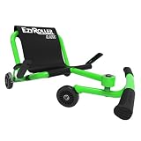 EzyRoller Classic Kinder Go Kart Drift Trike für 3 bis 14+ Jahre | Gokart Dreirad Fahrzeuge für draußen 1 Sitzer, bis 70 kg belastbar | Tretfahrzeug (grün)