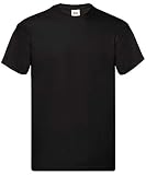 Fruit of the Loom Herren T-Shirt Original T 61-082-0 Black XL