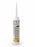 PCI Carraferm 310 ml Perlgrau Silikon-Dichtstoff für Naturstein Marmor Granit Travertin Wand Boden innen außen Fugenabdichtung witterungsbeständig