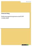 Risikomanagementprozess nach ISO 31000:2009