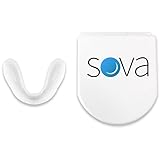 SOVA Aero Aufbissschiene – Knirschschiene für nächtliches Zähneknirschen/Zähnepressen/Bruxismus – passgenauer Zahnschutz – 1,6 mm Stärke – bis zu 20 Mal umformbar – für Erwachsene – mit E