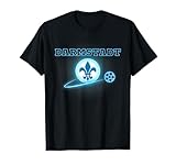 Darmstadt Fußball Lilien Fan 98 Hessen Stadion blau weiss T-S