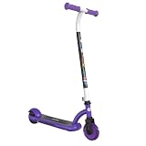 EVERCROSS Kinder-Elektroroller, Scooter für Kinder 4-8 Jahren, bis zu 8KM/H & 4KM Reichweite mit 4'' Beleuchtetes Vorderrad & Buntem LED-Streifen, Leichter Elek