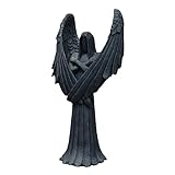 Onlynery Figur Dark Angel Dekor Statue - Harzstatue des dunklen Engels | Dark Angel Resin Crafts Dekoration Ästhetische Skulptur für den Heim-Desktop, Bü