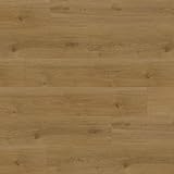 Vinylboden Rigid Klick-Vinyl - 2.75m² (10 Planken) mit integrierter Trittschalldämmung | Design Bodenbelag Holzoptik Eiche Braun (Schoko) | Nutzklasse 23/31 privater und gewerblicher Geb