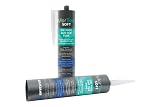 Gutjahr MorTec Soft Fuge - 310 ml Kartusche - STEINGRAU - Elastischer Silikon-Fugenfü