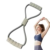 Widerstandsbänder mit Griffen, Arm Abbildung 8 Widerstandsband, Muskeltraining elastischer Widerstandsbänder für Yoga Sporttraining, Pilates Training Elastic Training Bänder (3PCs)