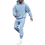 Jogginganzug Grau Fitness Männer Trikot Herren Warm Sport Tshirt Baggy Basketball Fußball Winter Oversize Men Elegant Hoodie Freizeitanzug Trainingsanzug Herren Fussball L
