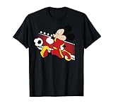 Disney Mickey Mouse Belgium Soccer Uniform Portrait T-S