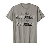 Ich nehme Schuhkontakt vor Augenkontakt auf Sneaker Collector T-S