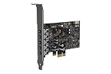 Creative Sound Blaster Audigy Fx V2 Aufrüstbare hochauflösende interne PCI-e-Soundkarte mit diskretem 5.1-Sound und virtuellem Surround, Scout Mode, SmartComms Kit für PC