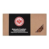 Eintracht Frankfurt - Die offizielle 100g Tafelschokolade in feinster Vollmilchschokolade - Offizieller Eintracht Frankfurt M