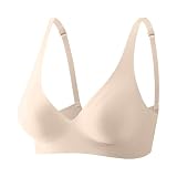 GFPGNDFHG Seamless BH Meine bestellungen anzeigen Damen Super Push Up BH mit Bügel Extrem Gepolstert Maximizer für Kleine Brüste Beige L