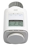 IOIO Elektronisches Heizungsthermostat HT 2000/23 der Neue Thermostat Heizung programmierbar - Heizkörper Heizungsregler mit Zeitschaltuhr - Heizkörperthermostat spart bis zu 30% Heizkosten Weiß
