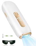 IPL Devices Hair Removal Laser with 999,900 Light Pulses, 9 Energy Levels and 3 Functions HR/SC/RA, Painless IPL Laser Hair Removal Device for Face, Armpits, Legs, Body