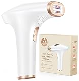TIIMAGIC IPL Geräte Haarentfernung Laser - Schmerzfreie Haarentfernungsgerät mit 3 Erweiterte Funktionen HR/SC/RA,9 Energiestufen,999,900 Lichtimpulse für Männer, Frauen, Gesicht, Bikini, Körp