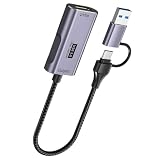 HDTV Erfasst Geräte 4K60Hz Auflösung USB C Kompatibilität Live Sendungen Für Switches Kameras Aluminiumlegierung HDTV Video Cap