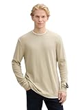 TOM TAILOR Denim T-Shirt mit Foto-Print, Dark Blueberry, L